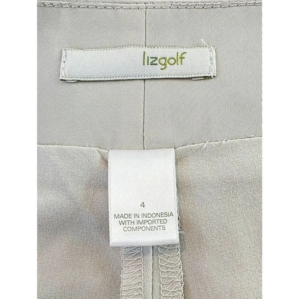 Liz Claiborne Lizgolf Tan Performance Skorts Size 4 - Picture 4 of 7